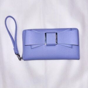 Betsey Johnson Wristlet Clutch - Lavender / pink